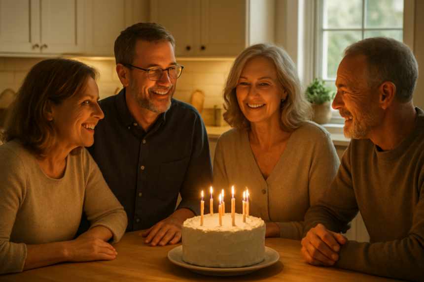 Family heaven birthday gathering