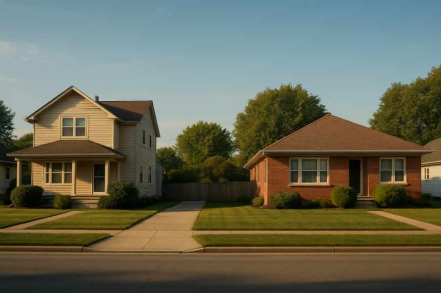 Suburban houses family secrets