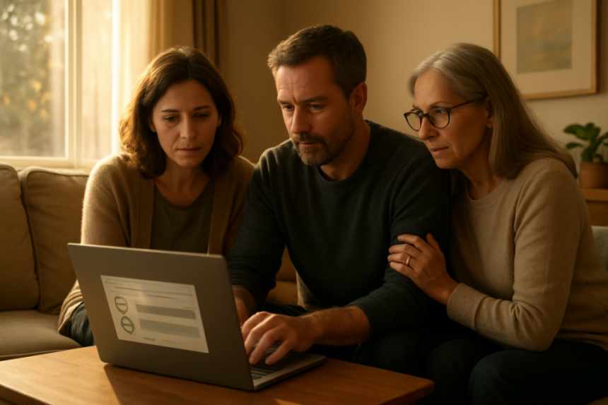 DNA ancestry discovery moment