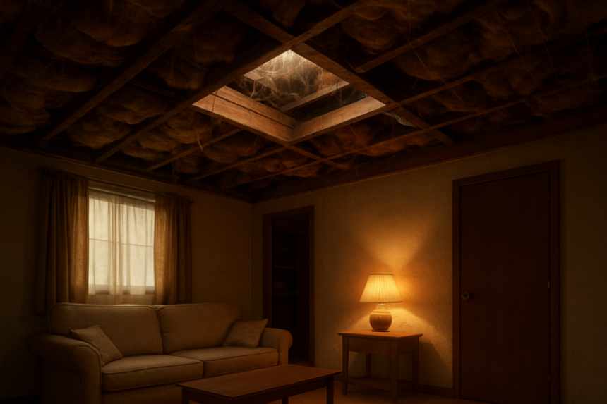 bungalow attic crawl space