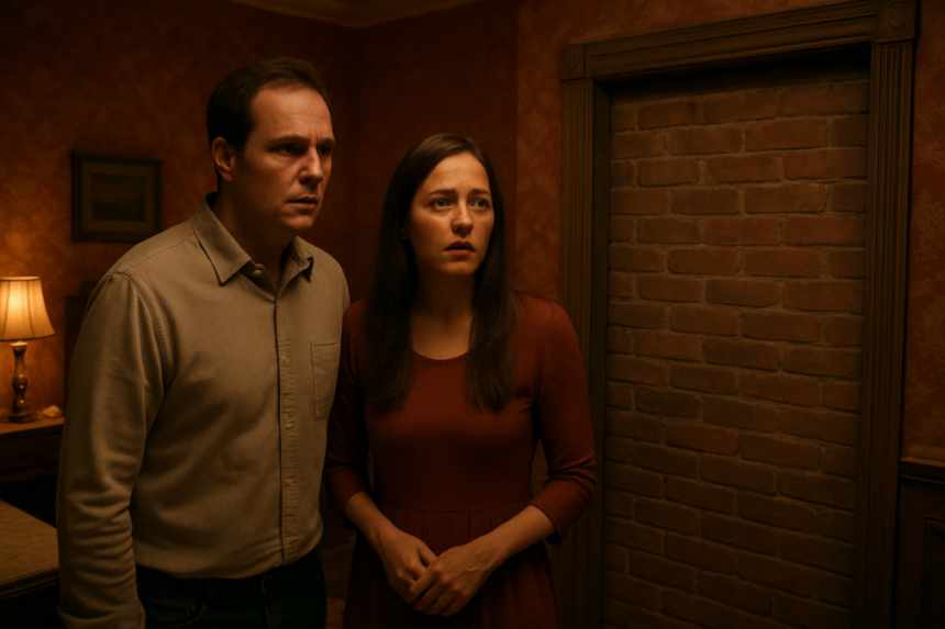 Couple hears haunted knocking