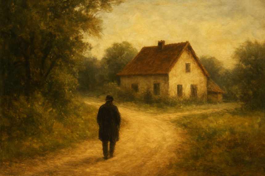figure on road painting