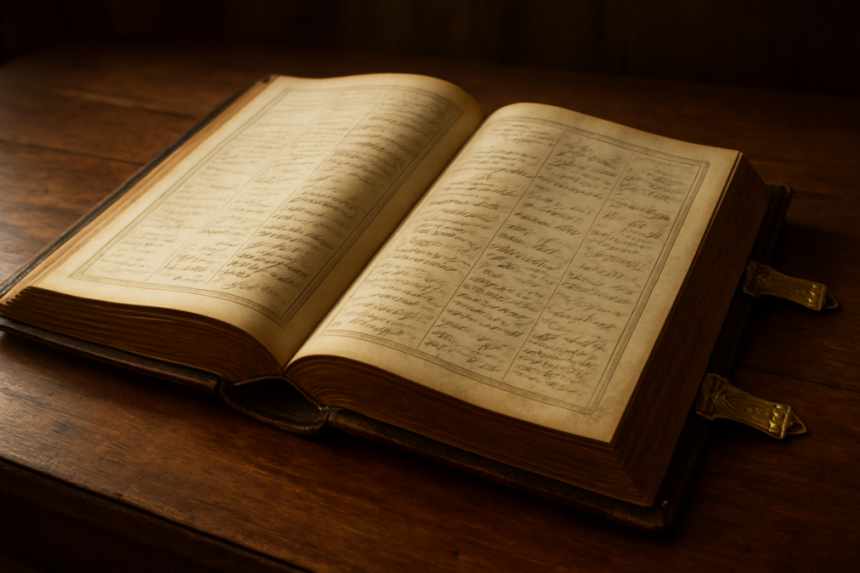 The Family Bible Updates Itself