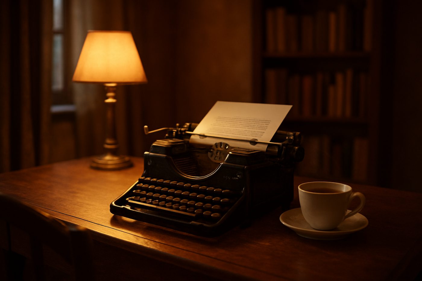 The Typewriter Finishes Sentences I Don't