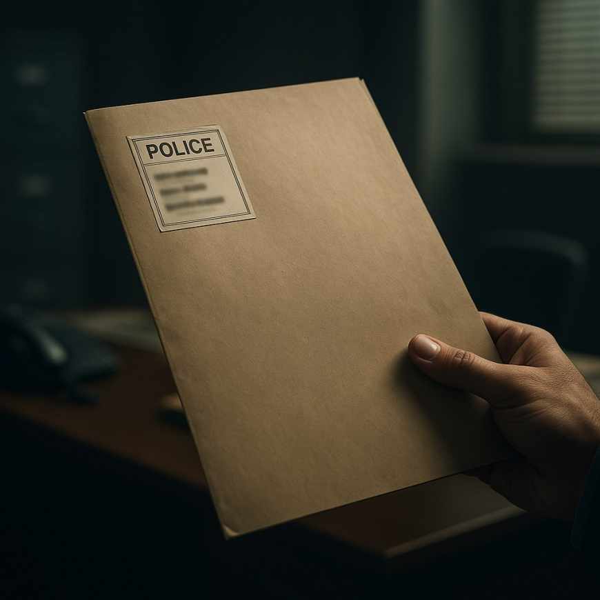 Detective’s investigation file