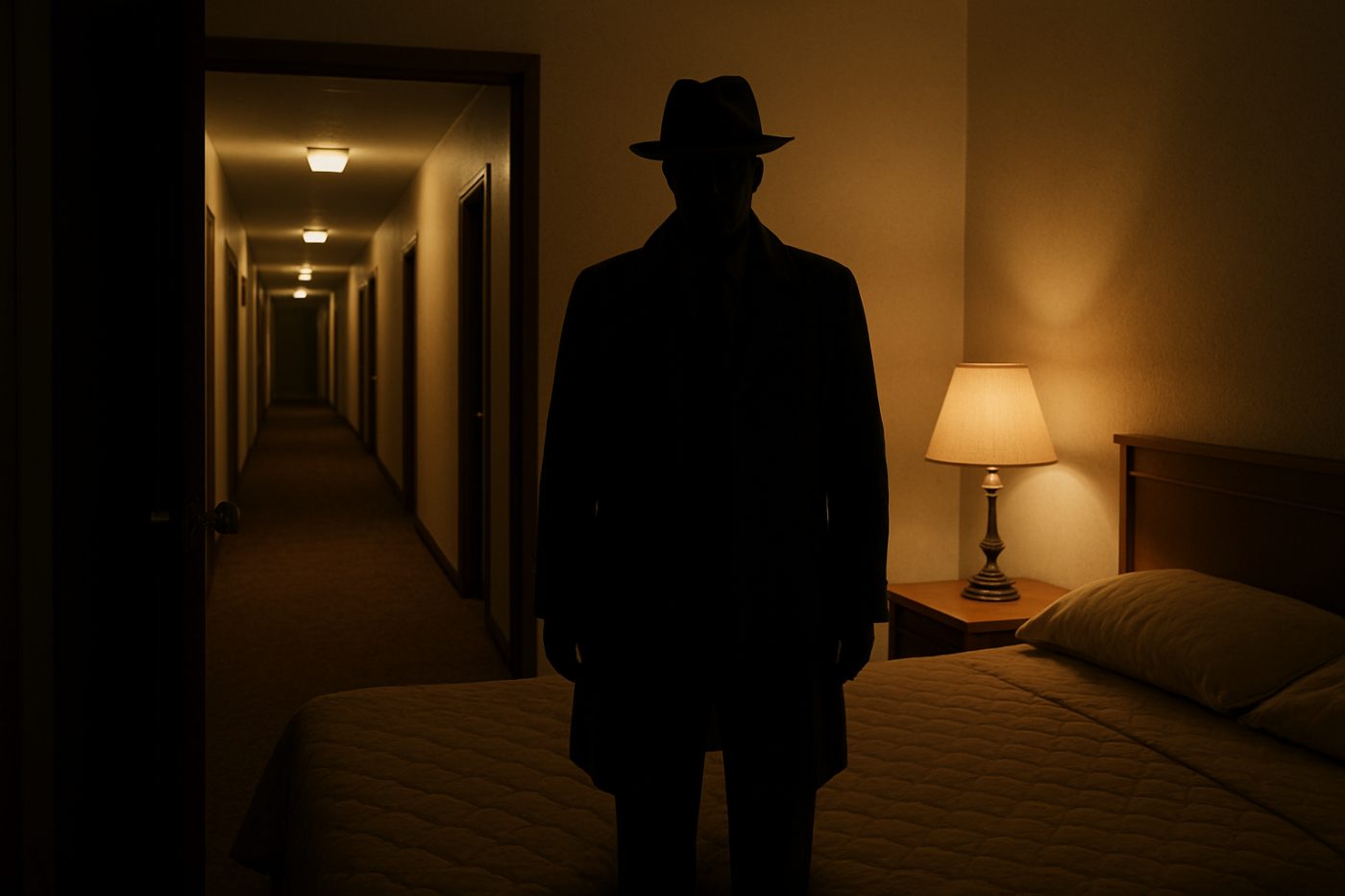 ghostly figure in room 6