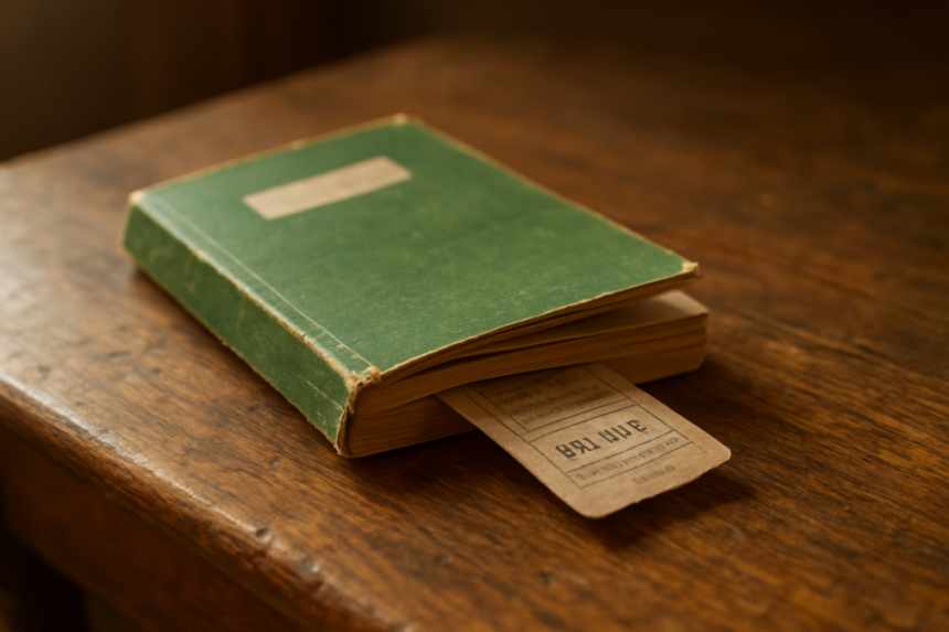 The Library Book Was Mine, Returned by a Stranger