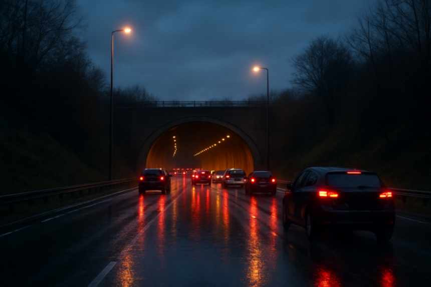 The Tunnel Took Nine Minutes