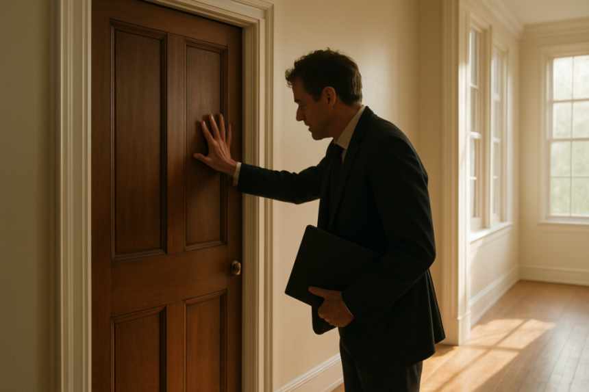 The House Only Misbehaves for the Estate Agent