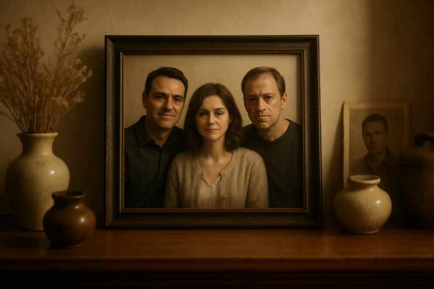 family photo and mementos