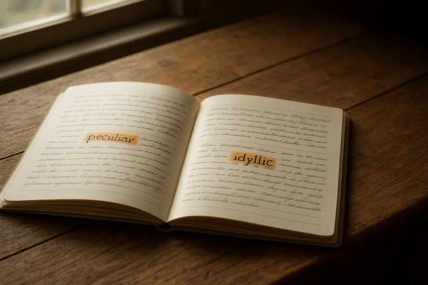open journals with private word
