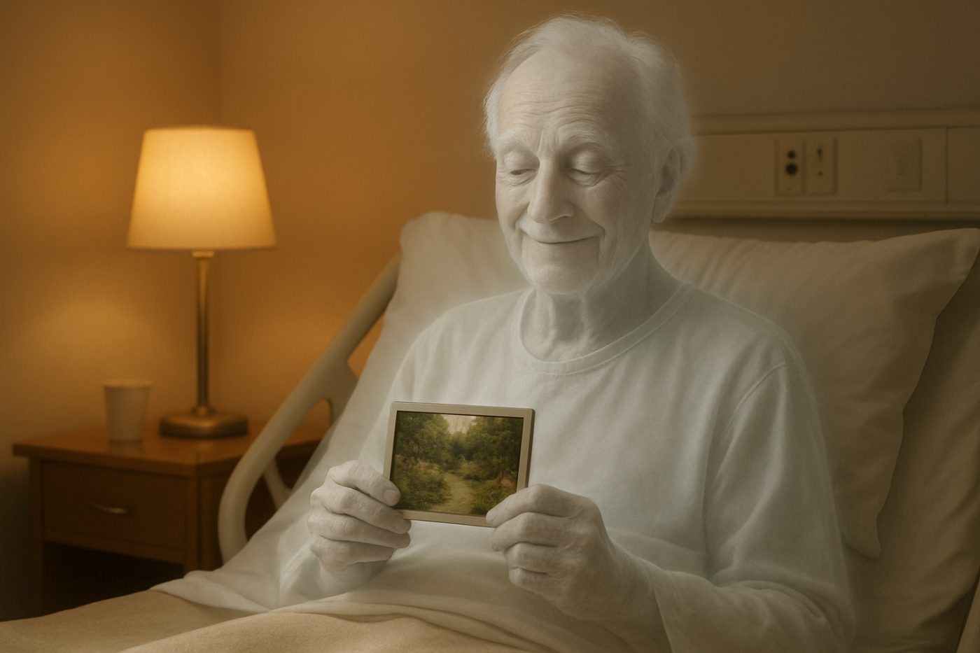 Gentle old man ghost