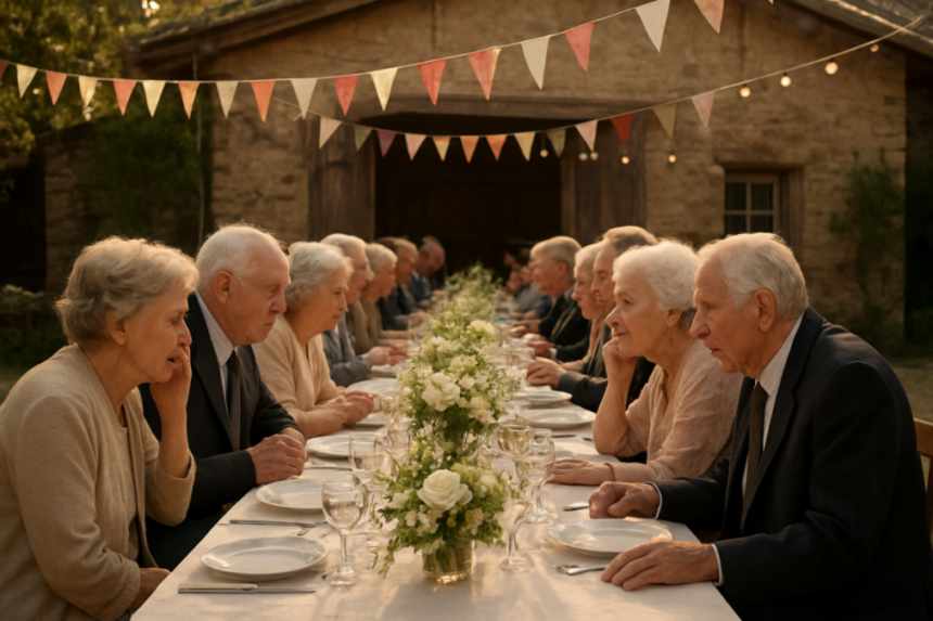 wedding seating feud tension