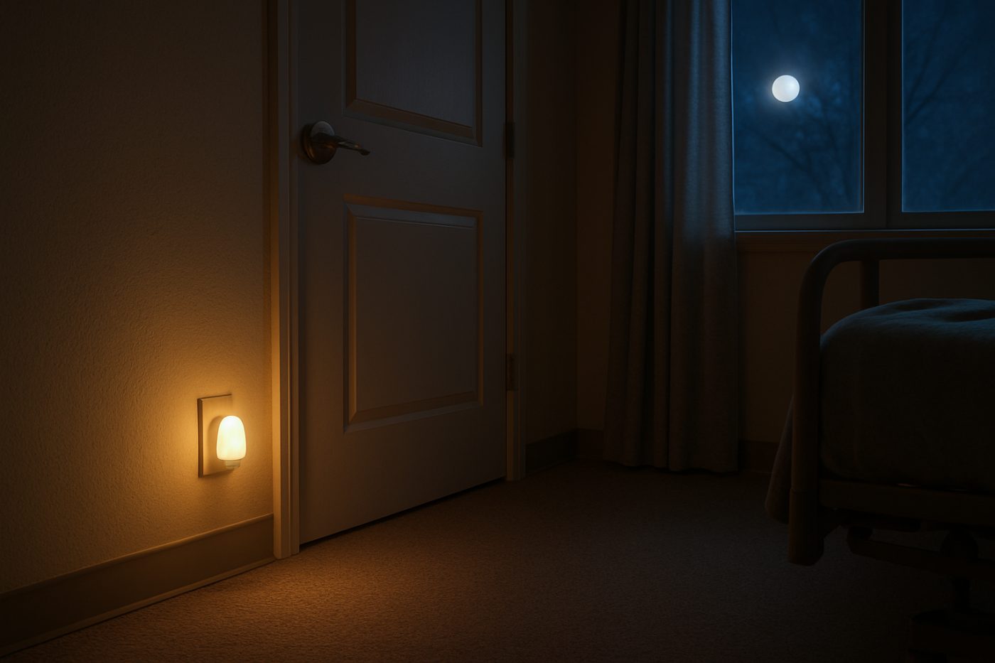 motion-activated night light