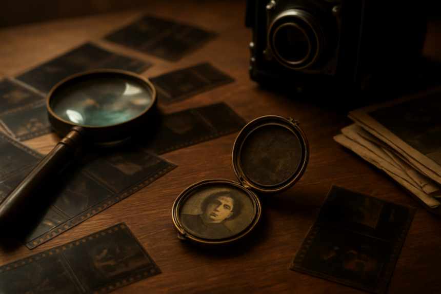 Photograph examination setup