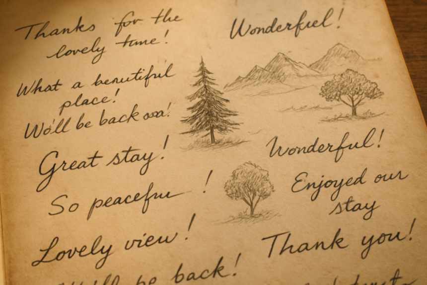 The Cabin's Guestbook Skipped Every Seventh Guest