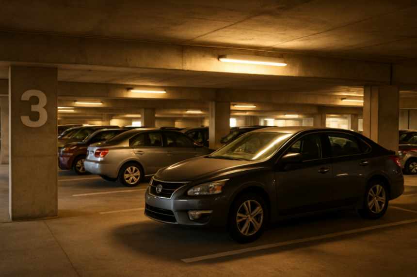 Normal car park level three