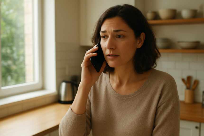 woman answering prophetic phone
