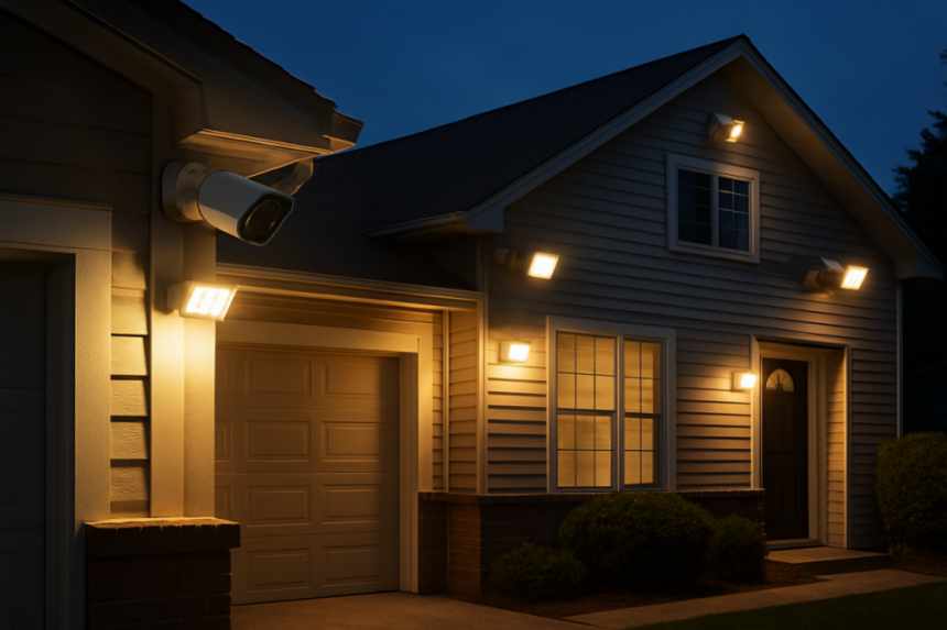 Enhanced home security setup