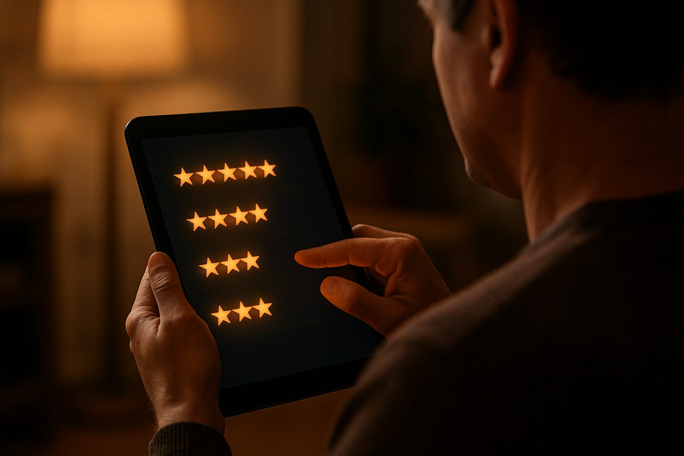 Reviewing unknown past reviews