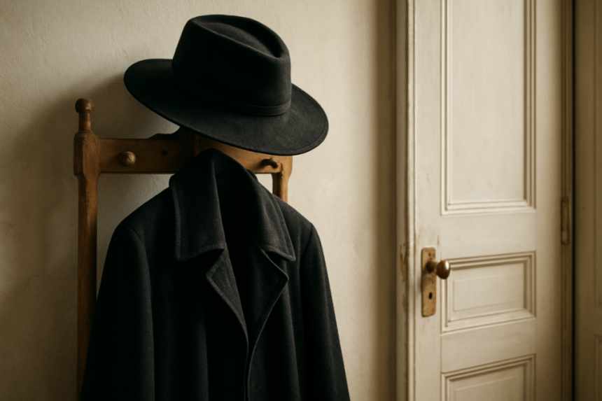 The Hat Man’s hat and coat