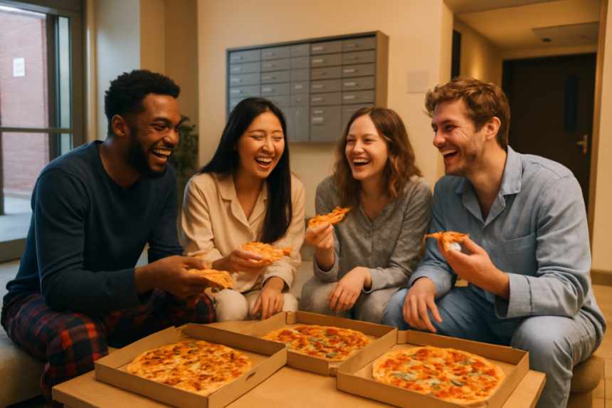 Drunk Me Ordered Forty Pizzas to My Own Address