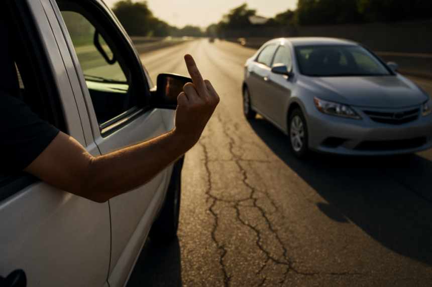 The Tailgater and the Very Unmarked Car