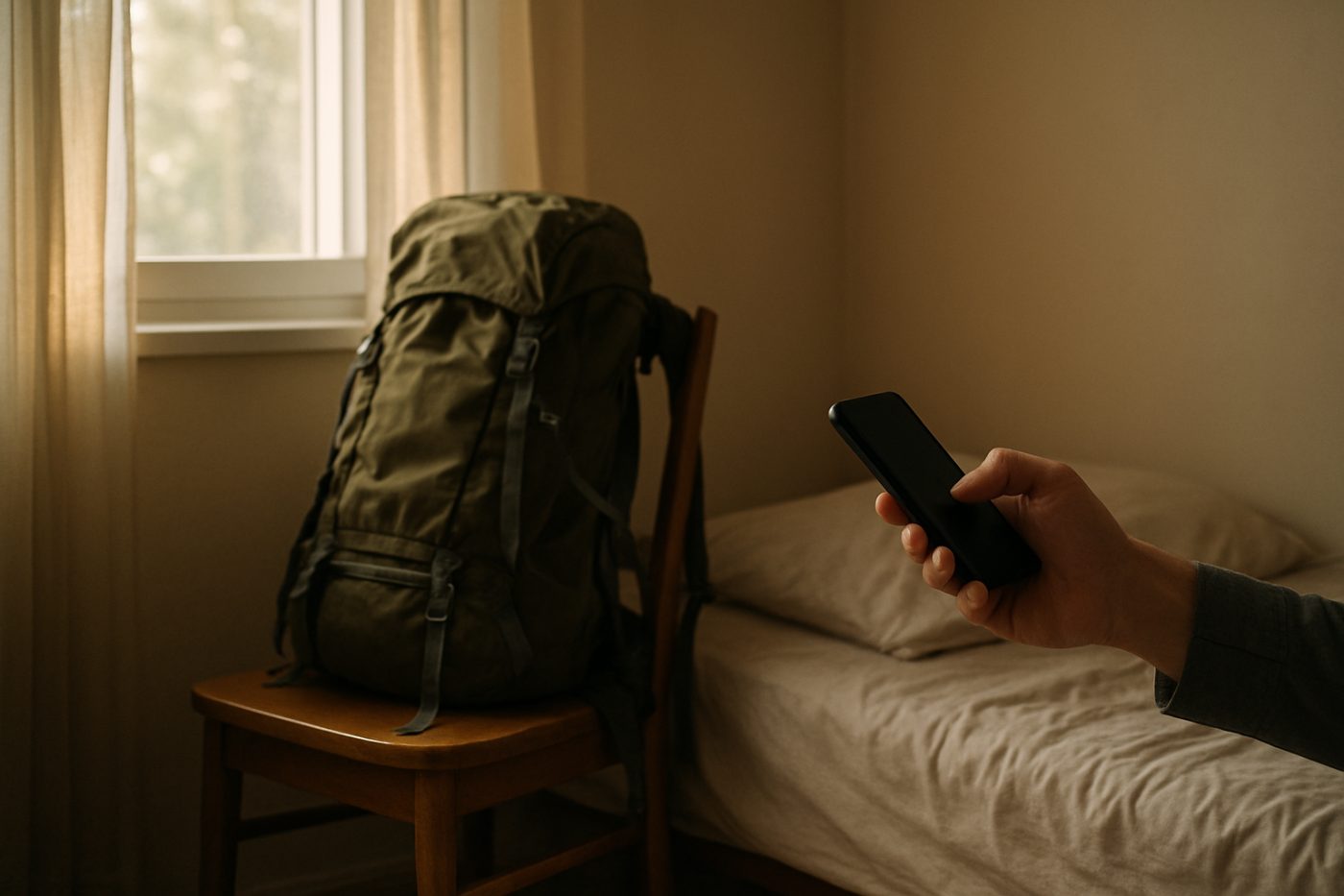 cancelled hiking trip moment
