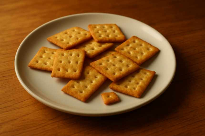Child’s snack on table