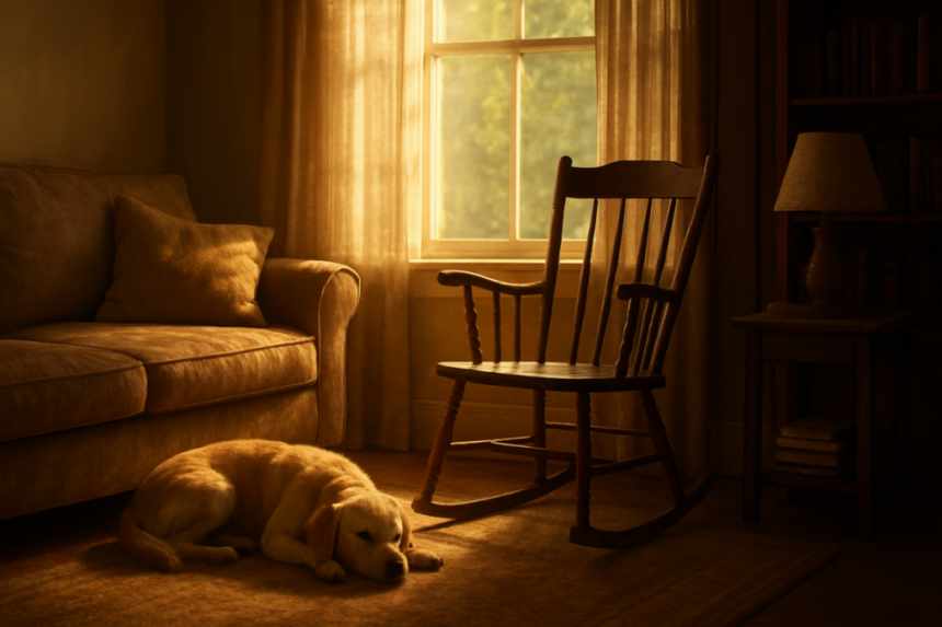 Ghostly pets and creaking chair