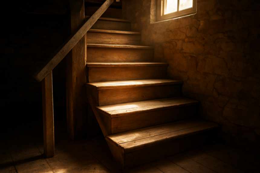 loose top basement stair
