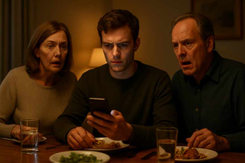 Family secret revealed dinner
