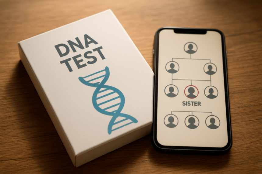 DNA test and family tree
