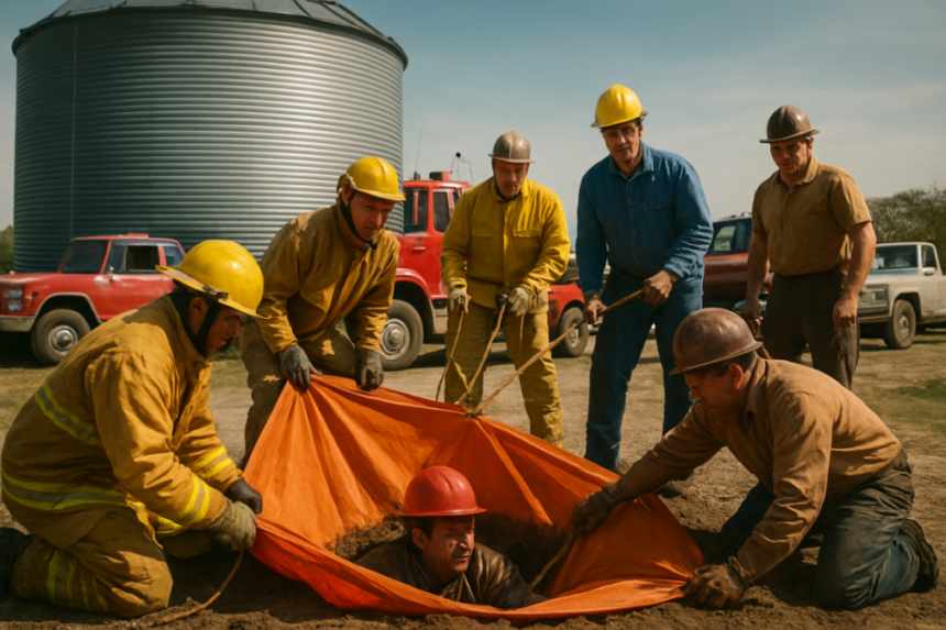 small-town grain bin rescue