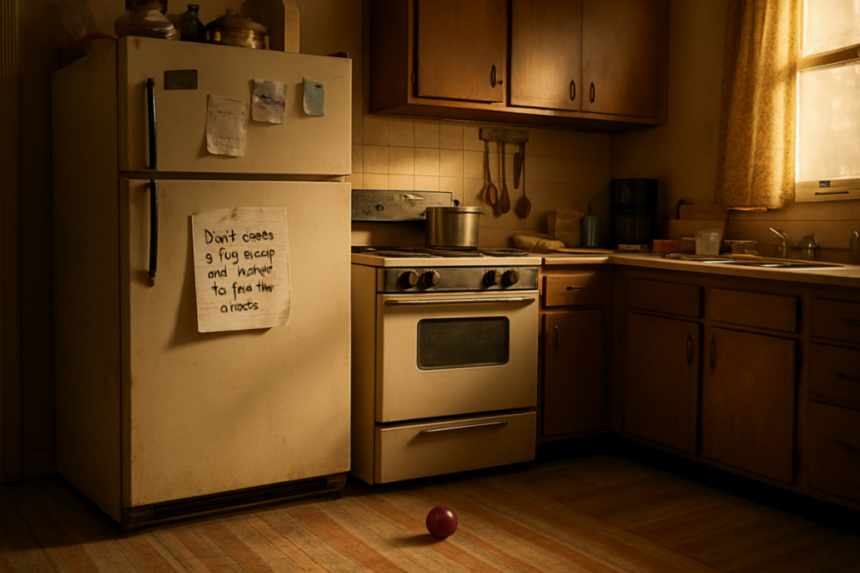crooked rental house kitchen interior