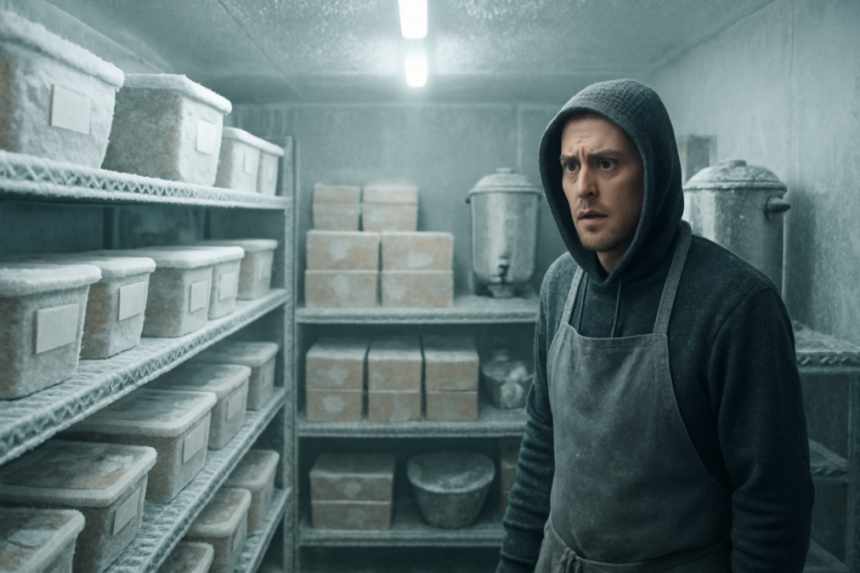 missing catering order in freezer