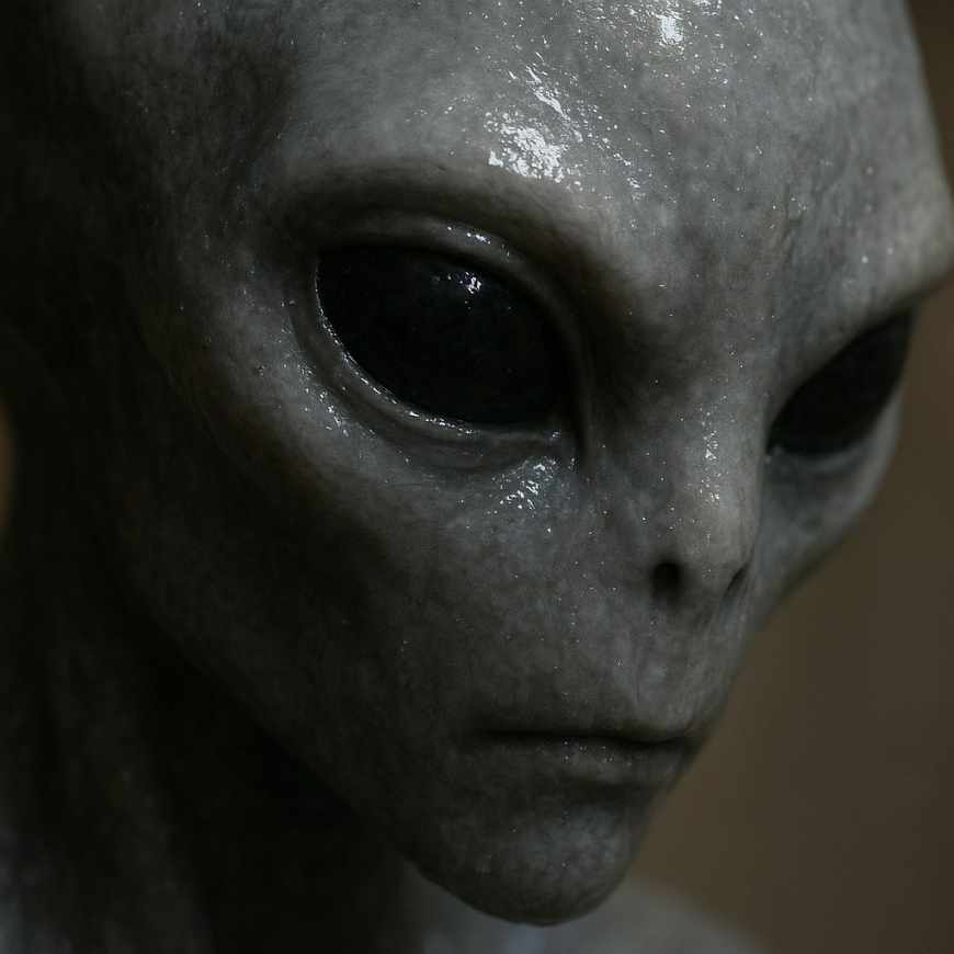 Alien’s wet stone skin texture