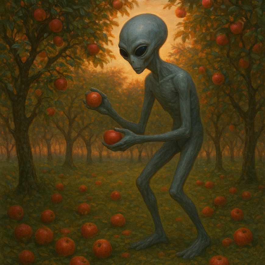 The Thing In The Orchard Had Knees That Bent The Wrong Way