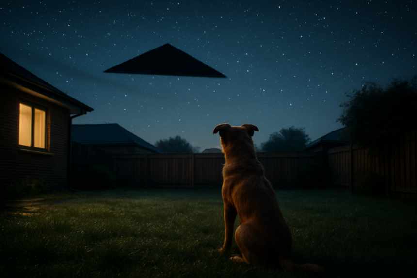 UFO sighting night
