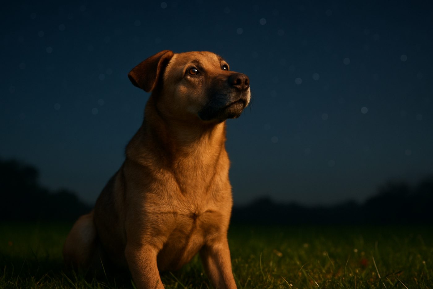 My Dog Watched It Move Across The Sky And Never Barked Once