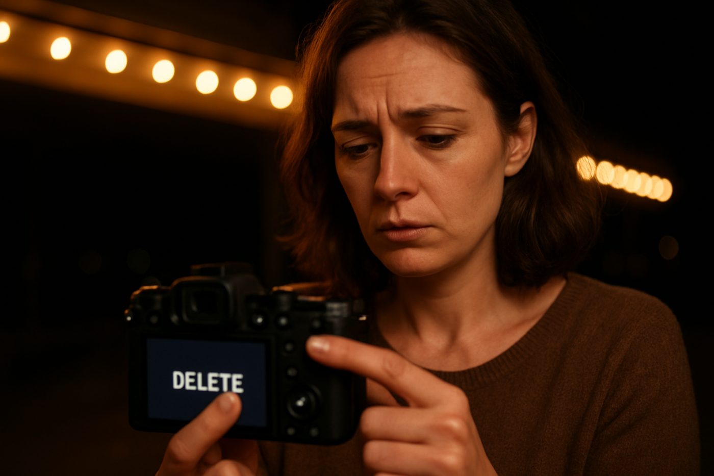 deleting UFO photographs