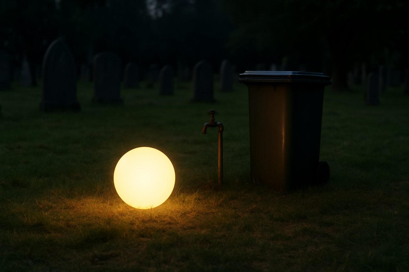 The Light Over The Cemetery Came Back On The Same Date For Three Years