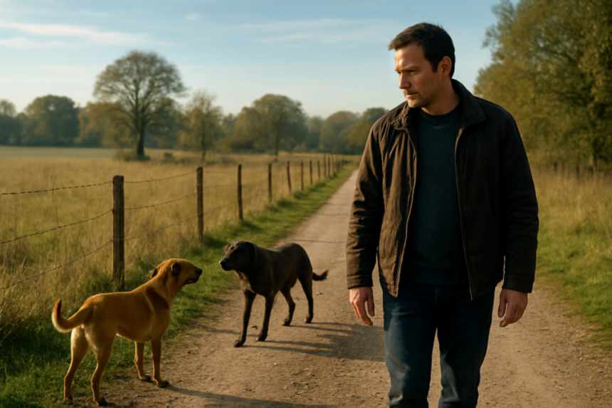 Our Dogs Would Not Go Past The Fence Line For Eight Days