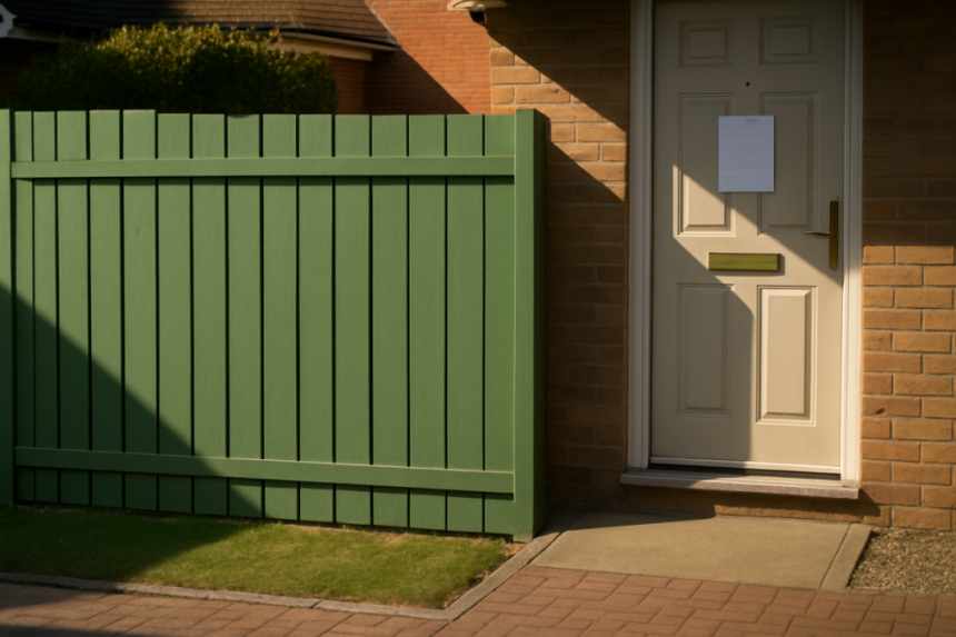 The HOA President Painted My Fence While I Was On Holiday