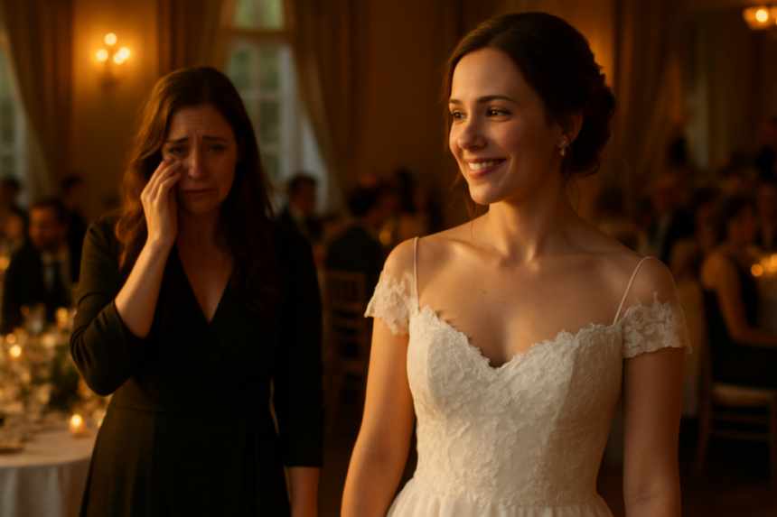 Wedding day tension