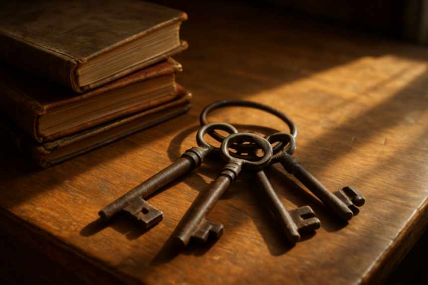 keys and cookbooks