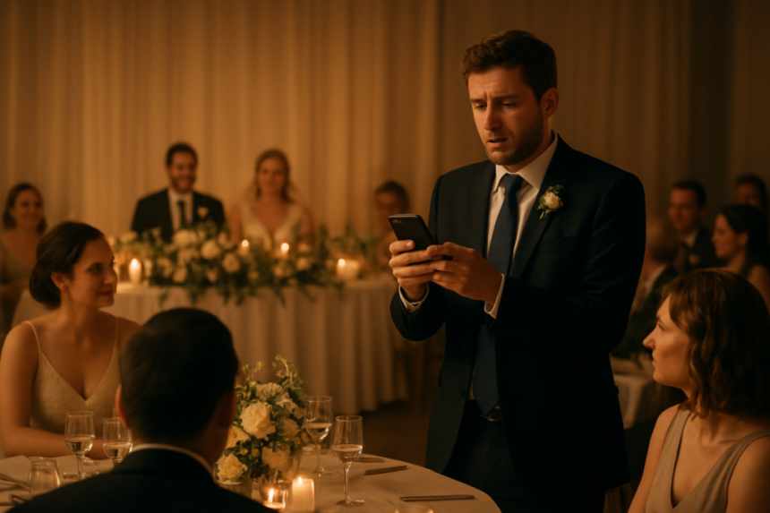 The Best Man Read Out The Wrong Speech And It Was Better