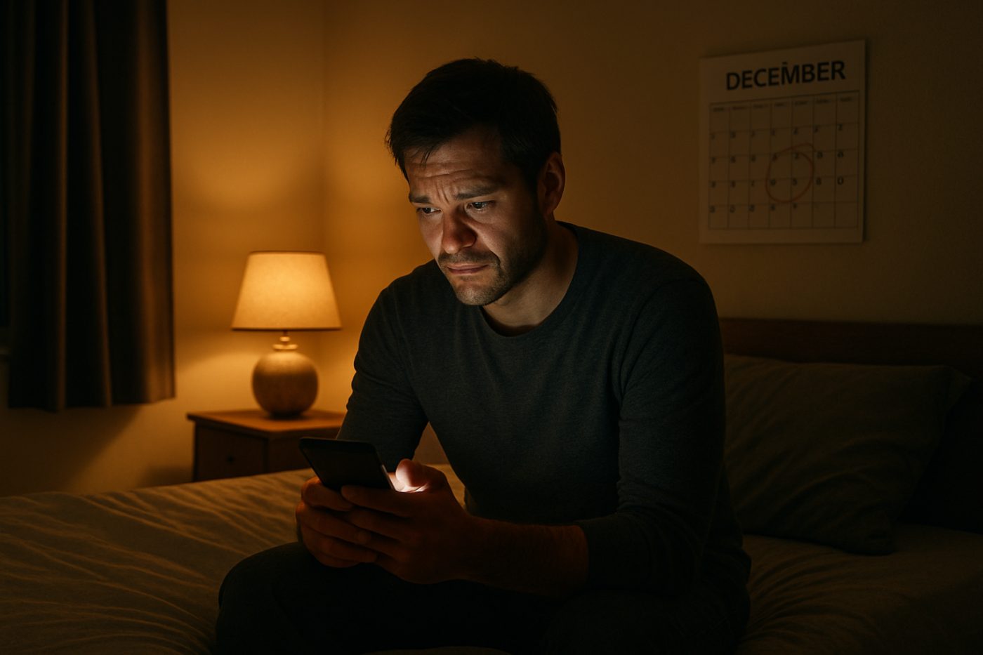man dreading december photo