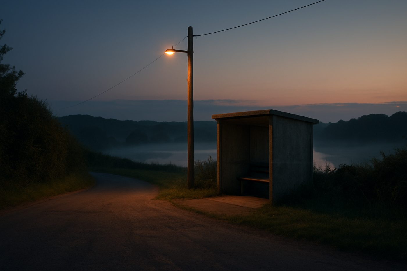 Thornhaugh crossroads scene