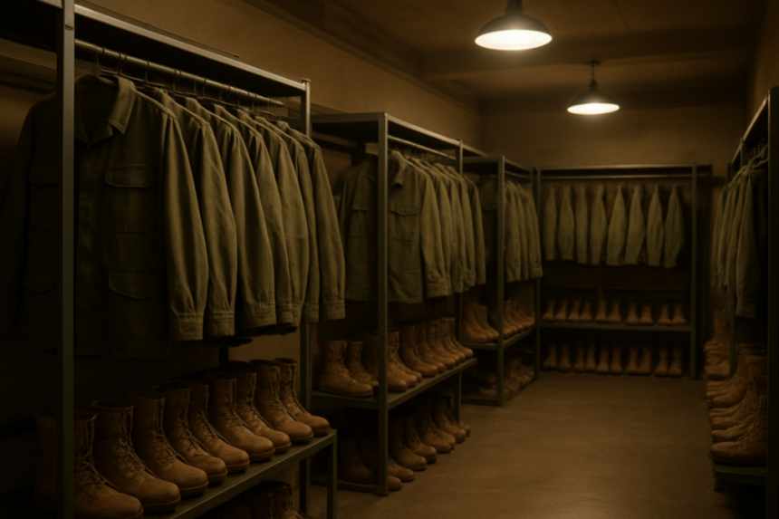 Military drying room